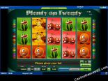 слот автомат игра Plenty on Twenty Novomatic